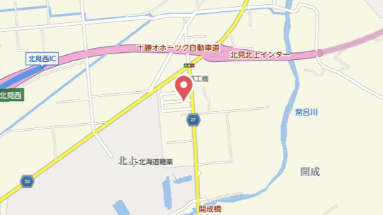北見市北上７３７番地５１　中古売家の地図