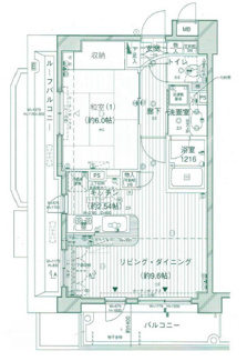 【間取り】 | パークサイドリックス中延