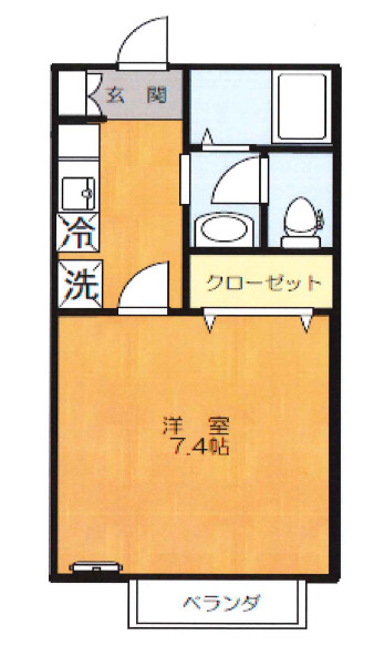 アート・フル新宿柏木の間取り|間取りです。