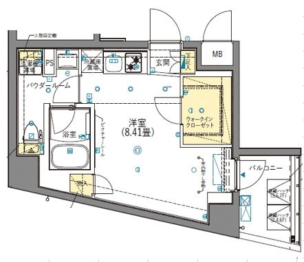 ＳＨＯＫＥＮ　Ｒｅｓｉｄｅｎｃｅ早稲田の間取り|間取りです。