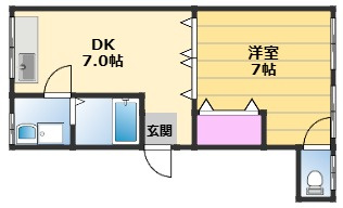 【間取り】 | マンション寿Ｂ棟