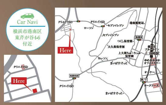仲介手数料無料　横浜市港南区東芹が谷の地図