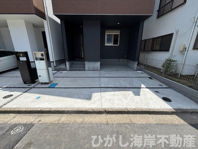 茅ヶ崎市浜之郷　新築戸建　全2棟の駐車場|駐車スペース