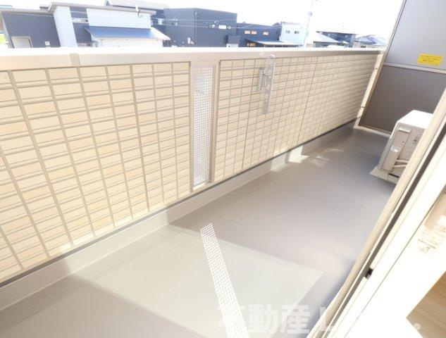 カーサ八代のバルコニー