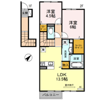 【間取り】 | セジュール623　Ⅱ