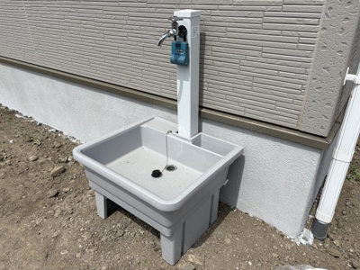 【設備】 | いろどりアイタウン　佐野市葛生西1丁目　1号棟 | 洗車や植栽の散水に便利な外水栓☆