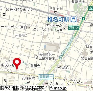 【地図】 | スワンレイクイン目白ストリート
