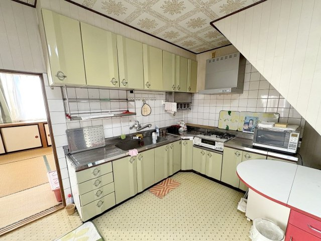 中古戸建のキッチン