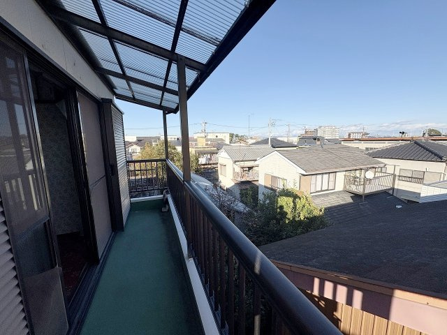 中古戸建のバルコニー