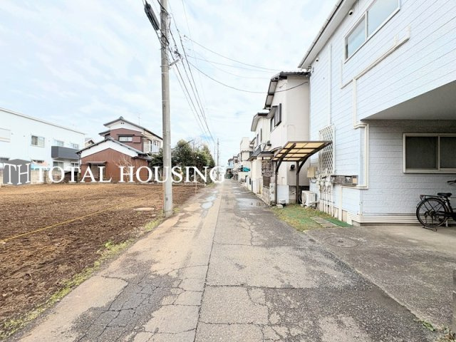 【前面道路含む現地写真】 | 小平市回田町　新築戸建　全3棟　