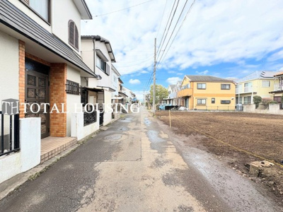【前面道路含む現地写真】 | 小平市回田町　新築戸建　全3棟　