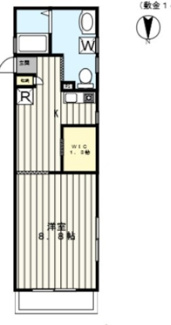 【間取り】 | お部屋広めの8.8帖