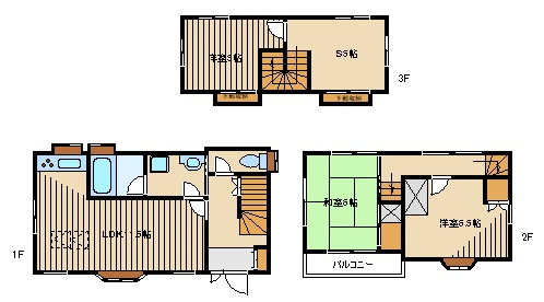 【間取り】 | 白子住宅