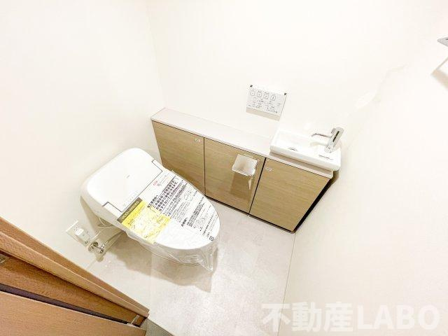 ザ・パークハビオ谷町六丁目クロスのトイレ