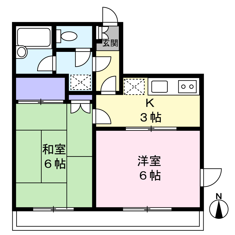 エリゼ大泉学園の間取り