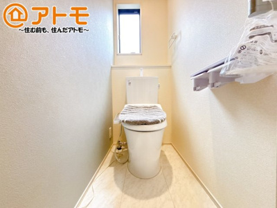 【トイレ】 | 駿東郡小山町菅沼　新築一戸建て　1号棟 | 清潔感のあるトイレです！