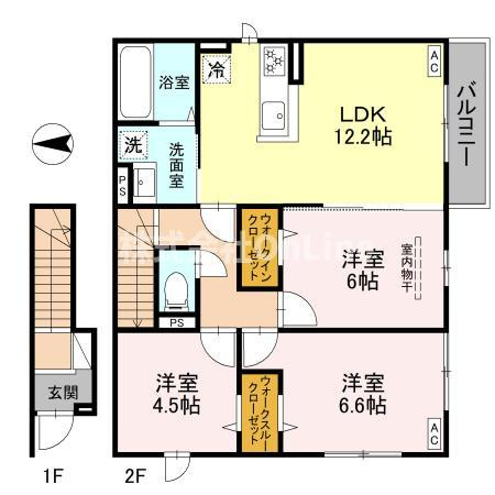 【間取り】 | トリシア東太子