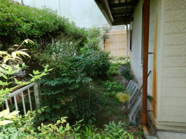 売土地　静岡市駿河区池田の外観| 奥行と広い間口をいかして、中庭を設けたり空間を奥へと広げたりするなど、創造的な建物も建てられます