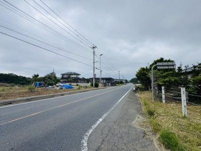 【前面道路含む現地写真】 | 行方市矢幡　売土地