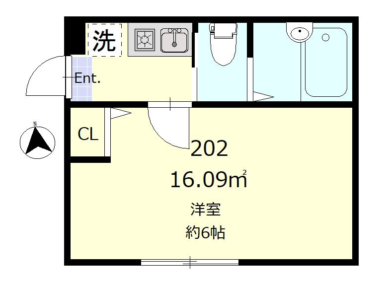クレア南千住の間取り