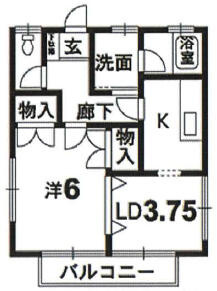 【間取り】 | ハイツもみの木