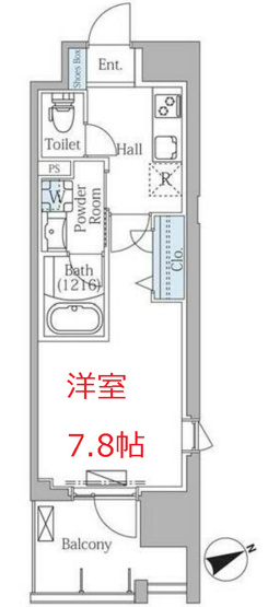 【間取り】 | PRIME　SQUAREⅢ | 間取り