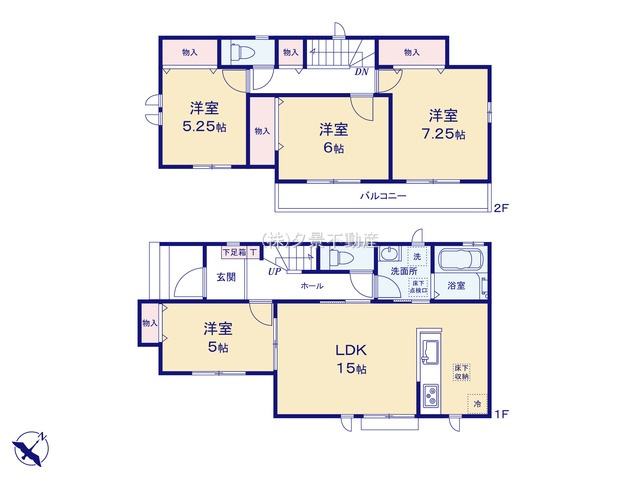 《仲介手数料無料》川越市南台２丁目4-21新築一戸建てハートフルタウン
