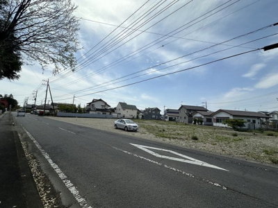 【前面道路含む現地写真】 | 那須塩原市高柳　2650万円　土地