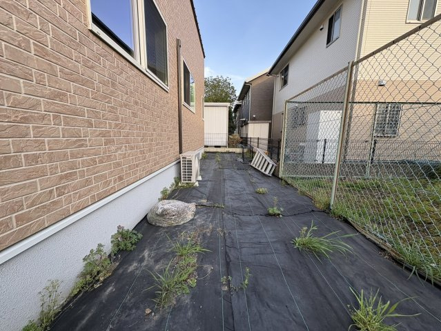 セキスイハイム施工の立地良しな築浅戸建て♪増築もしてます♪真岡市台町の庭|お庭でゆったりと過ごせます