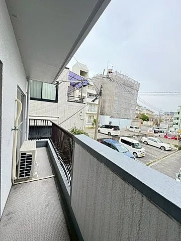 マンショントーアのバルコニー