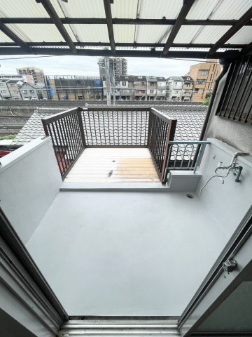 大阪市鶴見区今津南１丁目の一戸建てのバルコニー
