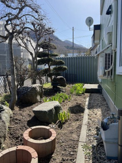 【庭】 | 手稲区富丘４-３ 一戸建 | 敷地南東側・日当たりの良いお庭♪