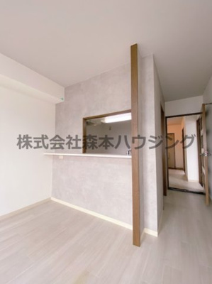 【内装】 | 　フェルザ住道 | 使いやすいカウンターキッチンです