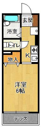 ＭＫハイム　の間取り