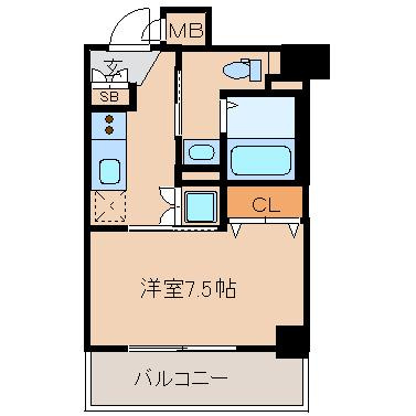 【間取り】 | エスライズ四ツ橋