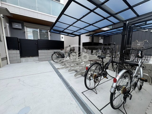 クラシスト苅田EAST（苅田南小学校）のその他共用部分|クラシスト苅田EAST　自転車置き場