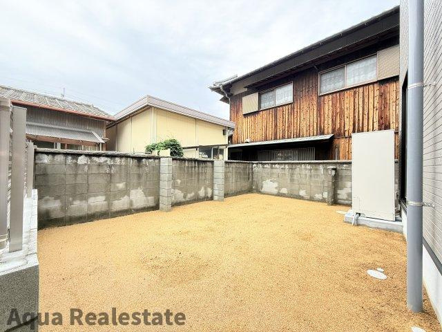 綾歌郡宇多津町網の浦の新築一戸建の庭|お庭です