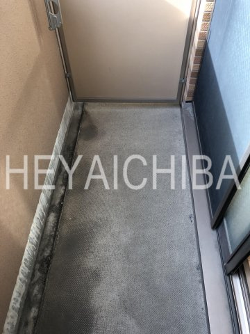 グランフォース蔵前のバルコニー