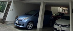 朝倉ハイツの駐車場