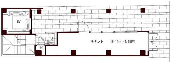 ＨＰ－ＳＱＵＡＲＥ　ＹＡＥＳＵの間取り