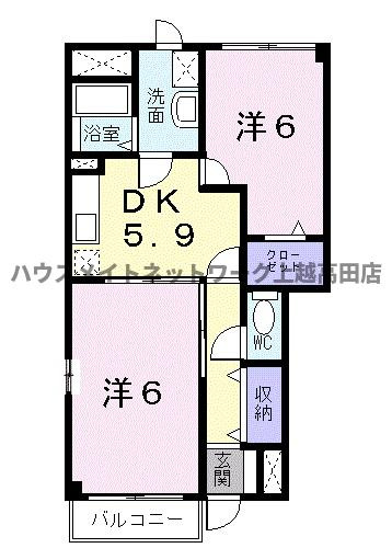 Ｎｅｏ　Ｃａｐｅの間取り|間取図