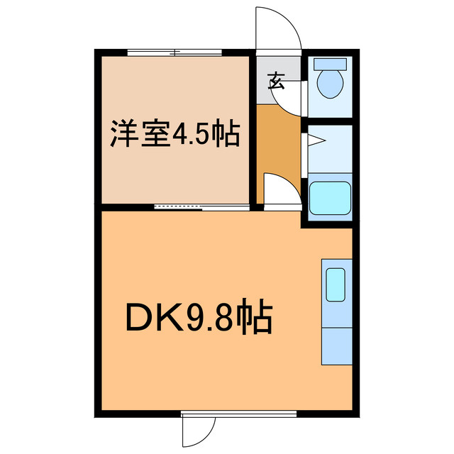 メゾン68の間取り