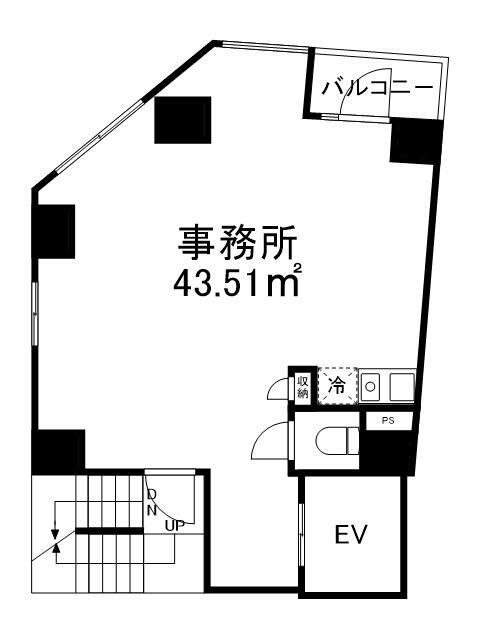 石田ビル東神田の間取り| 