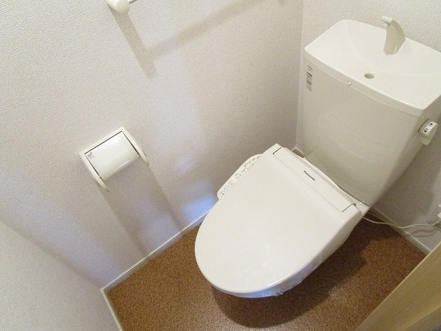 ベルフルールのトイレ|ゆったりとした空間のトイレです