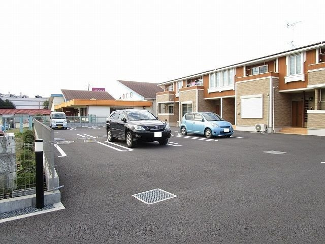 ベルフルールの駐車場|駐車場完備です