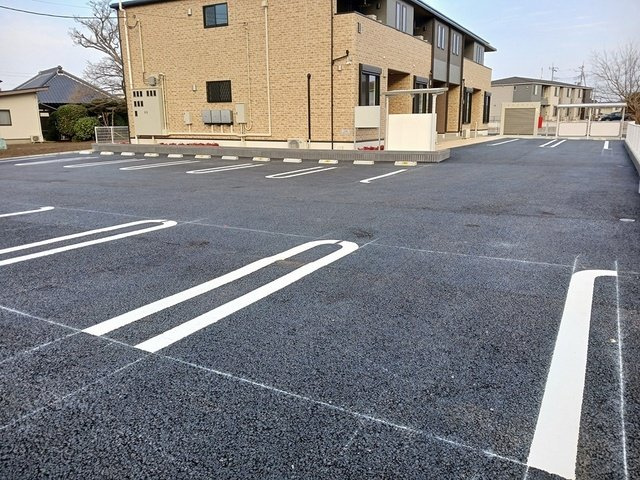 エスポワールひたちなか　Ⅱの駐車場|カースペースがあります