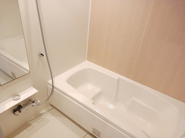 エスポワールひたちなか　Ⅱの浴室|コンパクトで使いやすいお風呂です