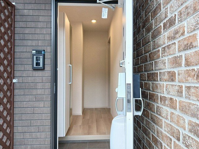 エスポワールひたちなか　Ⅱの玄関|落ち着いた玄関です