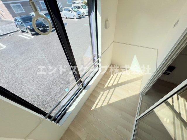 グラン・シャリオのバルコニー|高崎、前橋のお部屋探しはエンドスケープまで！お客様の理想お聞かせ下さい♪