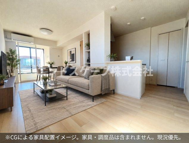 グラン・シャリオの居間・リビング|高崎、前橋のお部屋探しはエンドスケープまで！お客様の理想お聞かせ下さい♪